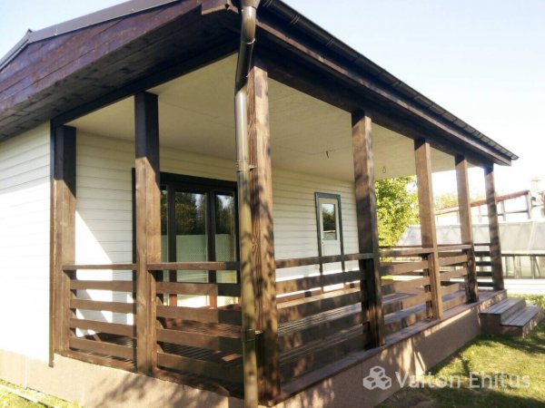 Веранда в частом доме