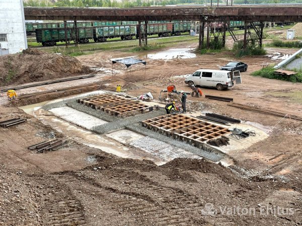Восстановление бункера склада сланца Балтийской электростанции